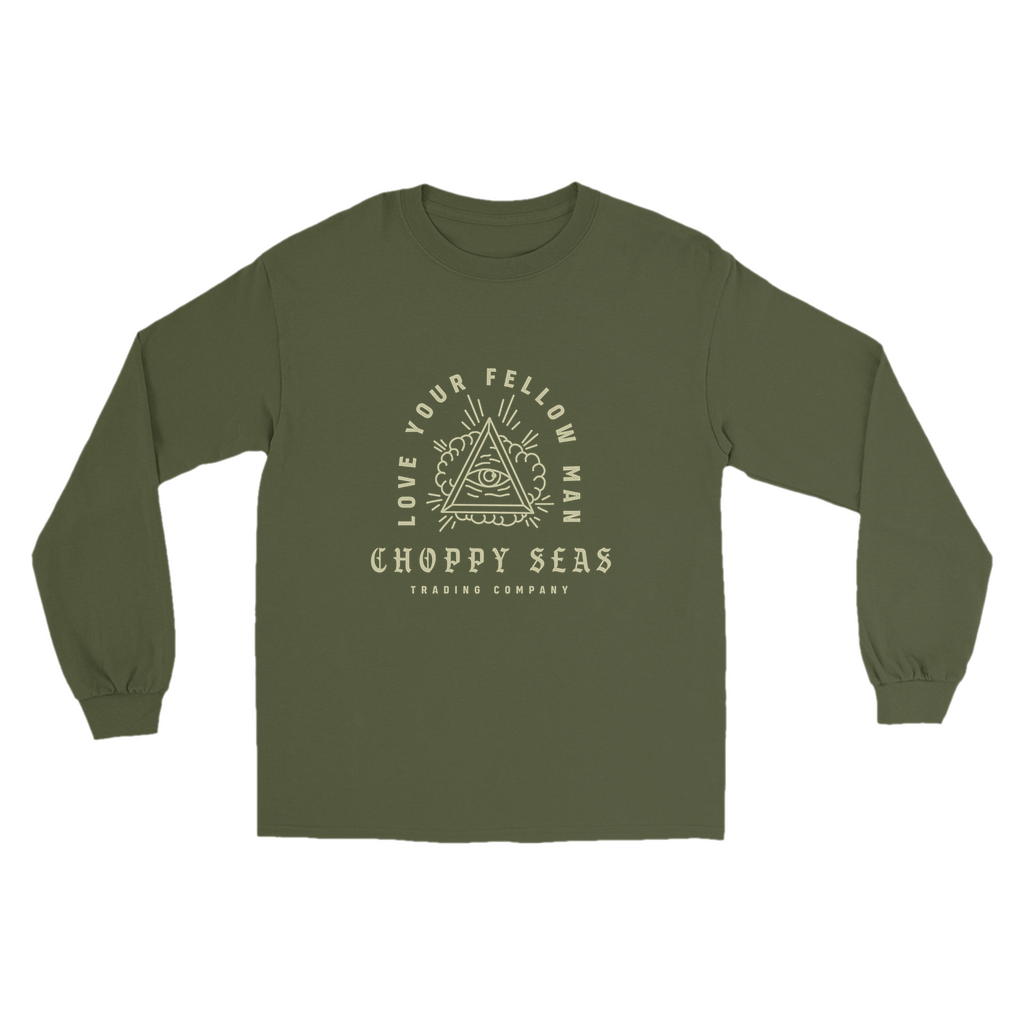 Love Your Fellow Man Long Sleeve Tee