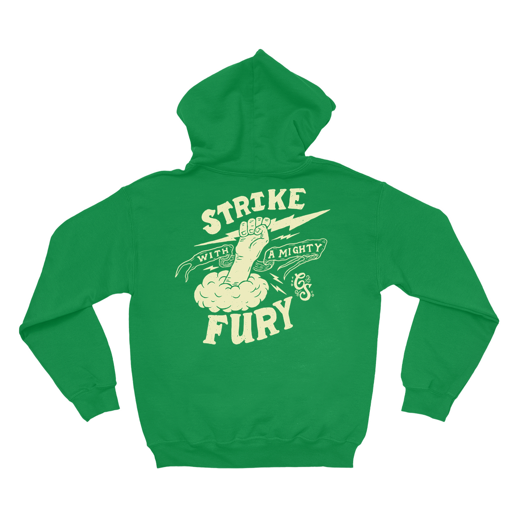 Strike with a Mighty Fury Hoodie