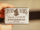 CAPTAIN AHAB'S “Loggerhead” Bar Soap with Activated Charcoal
