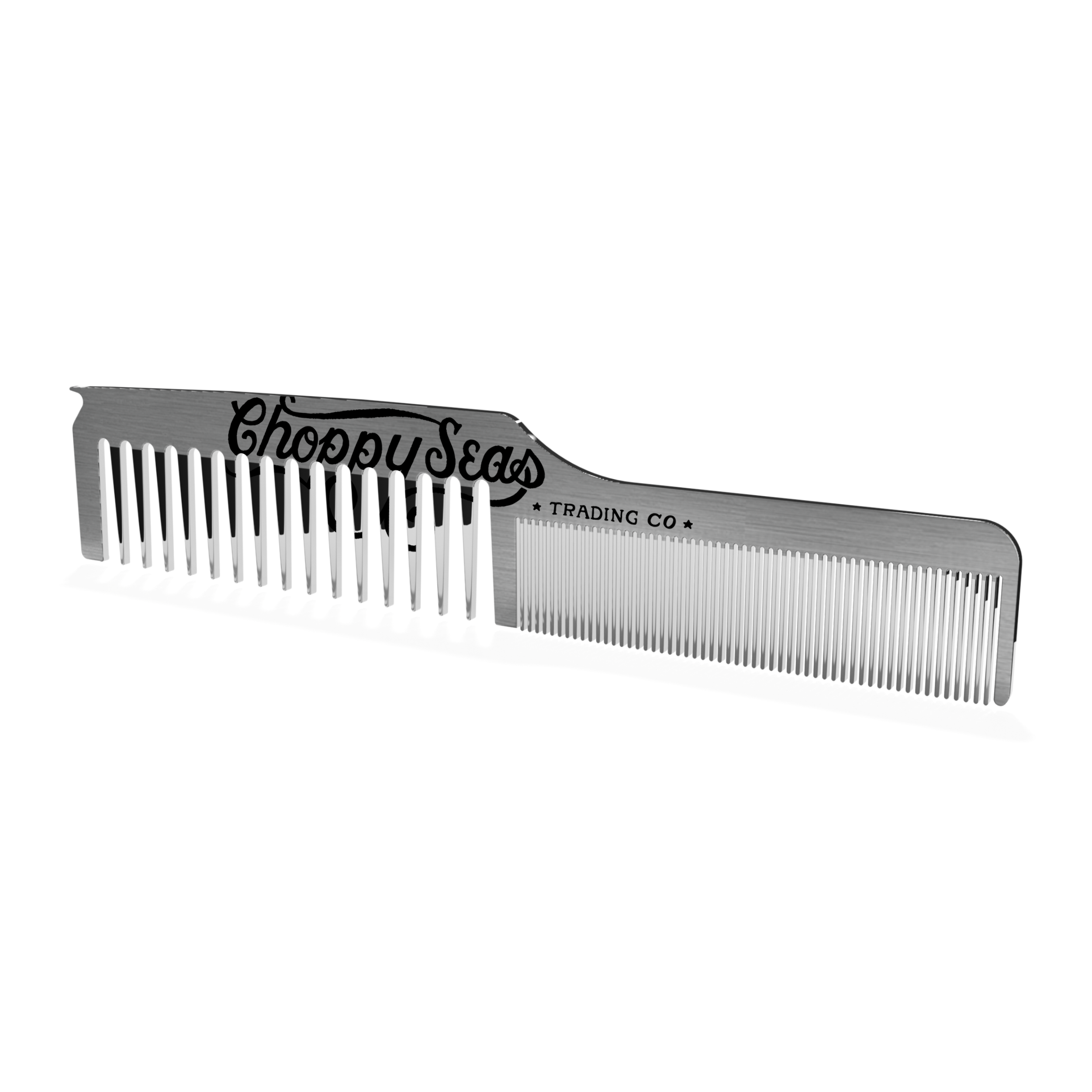 Choppy Seas Mane Master Stainless Steel Dual-Tooth Comb