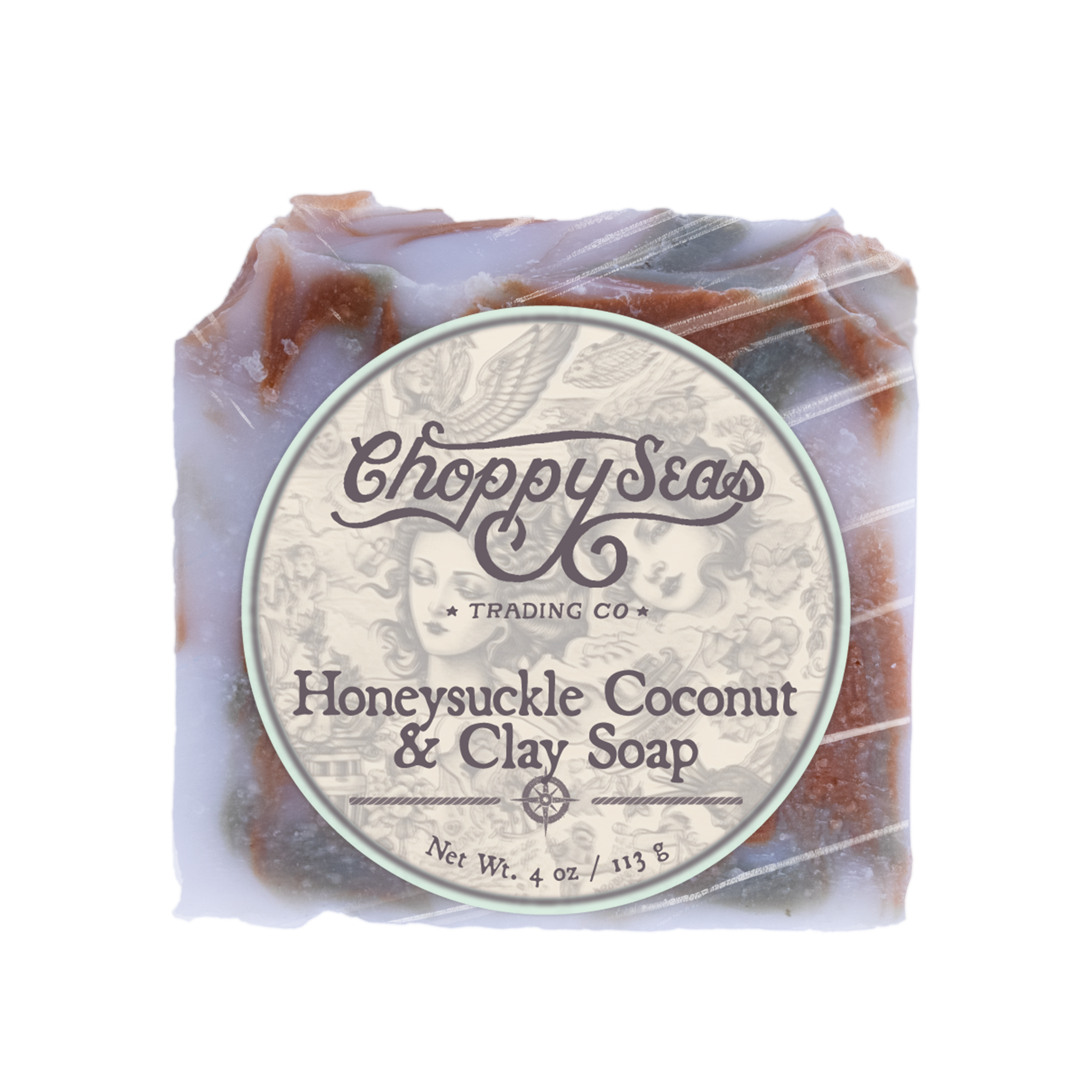 Honeysuckle Coconut & French Clay Soap