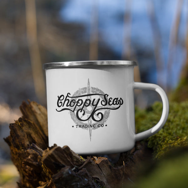 Choppy Seas "No Longer Lost" Camping Mug